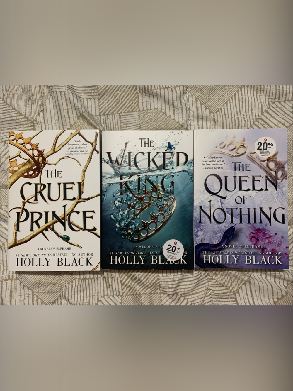 The Folk of Air paperback series by Holly Black